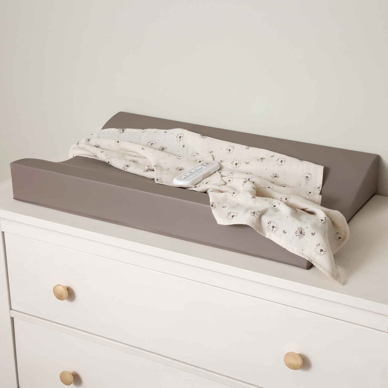 Wickelkissen Plastifiziert 72x44cm Chalk Brown 3