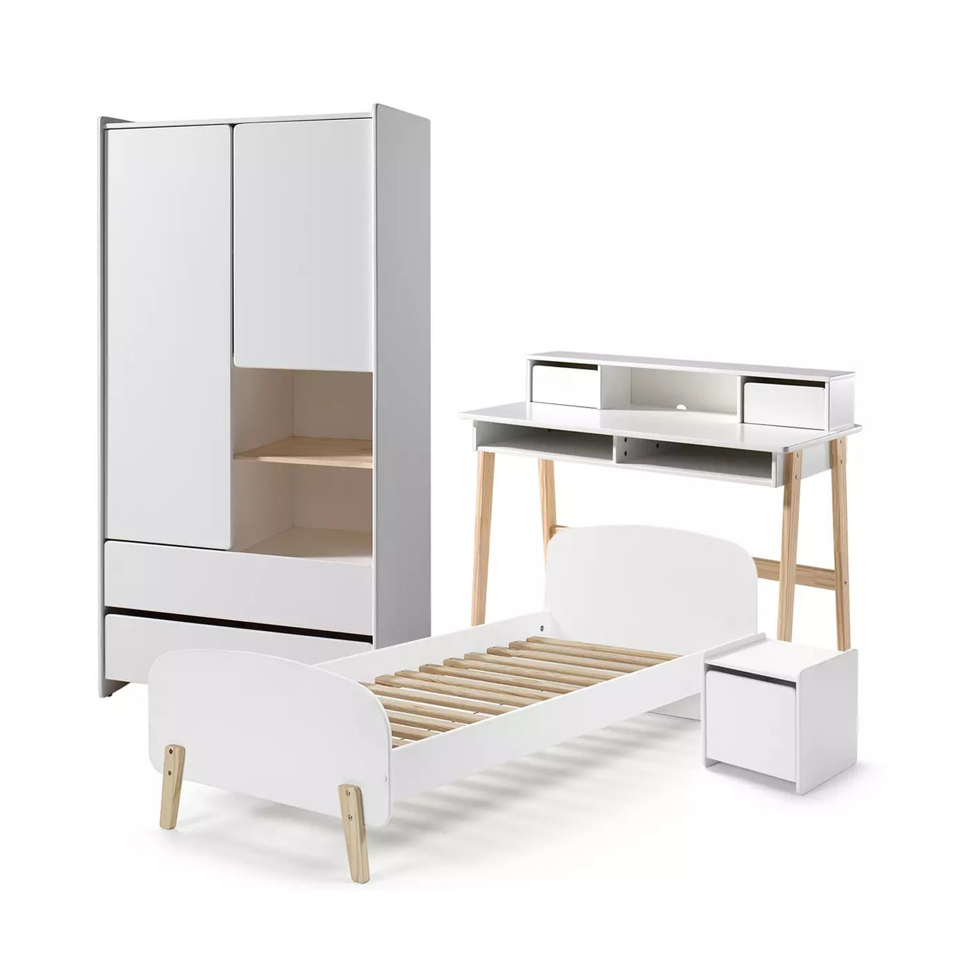 Kinderzimmer Kiddy 4-teilig Set