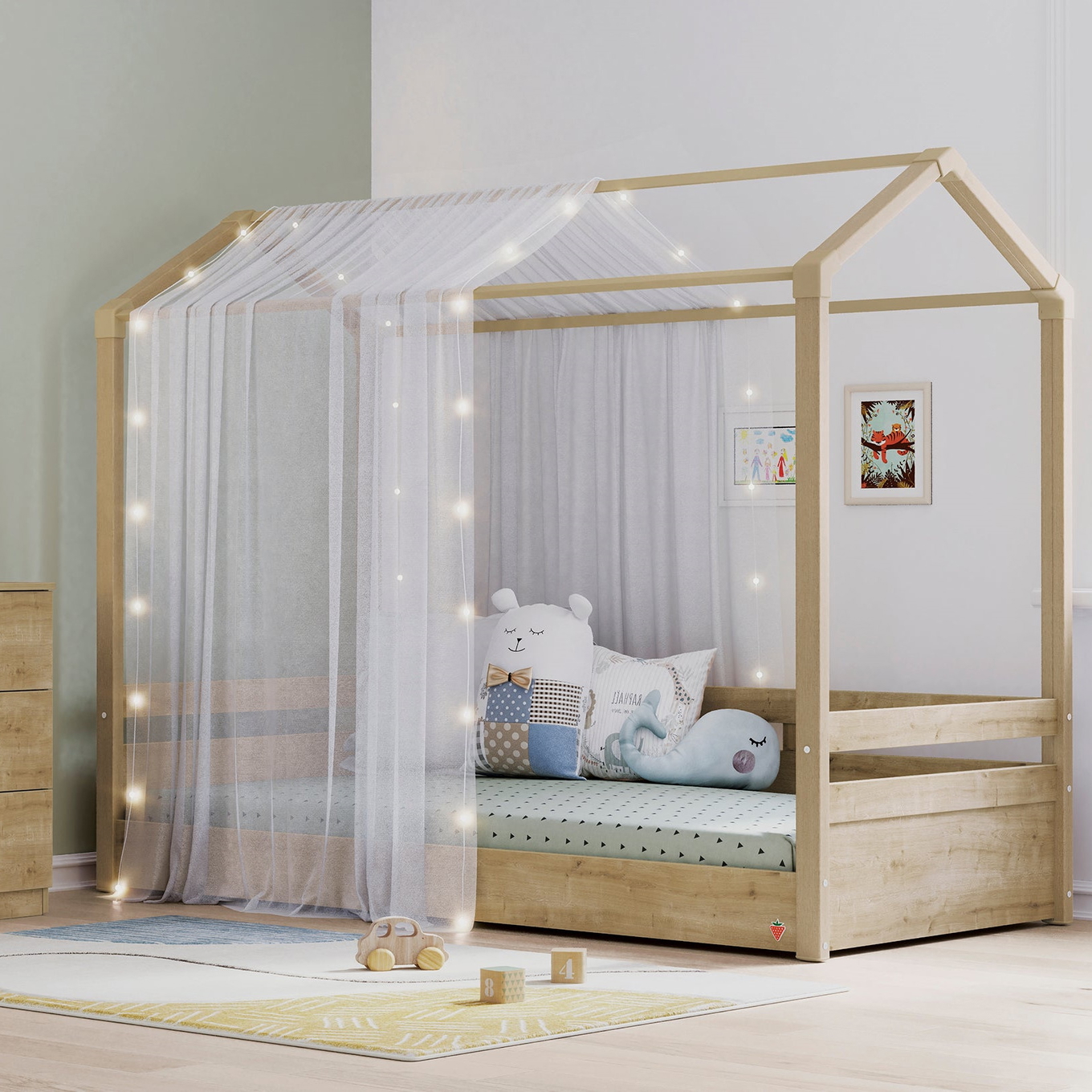 Hausbett Montes Holz #2