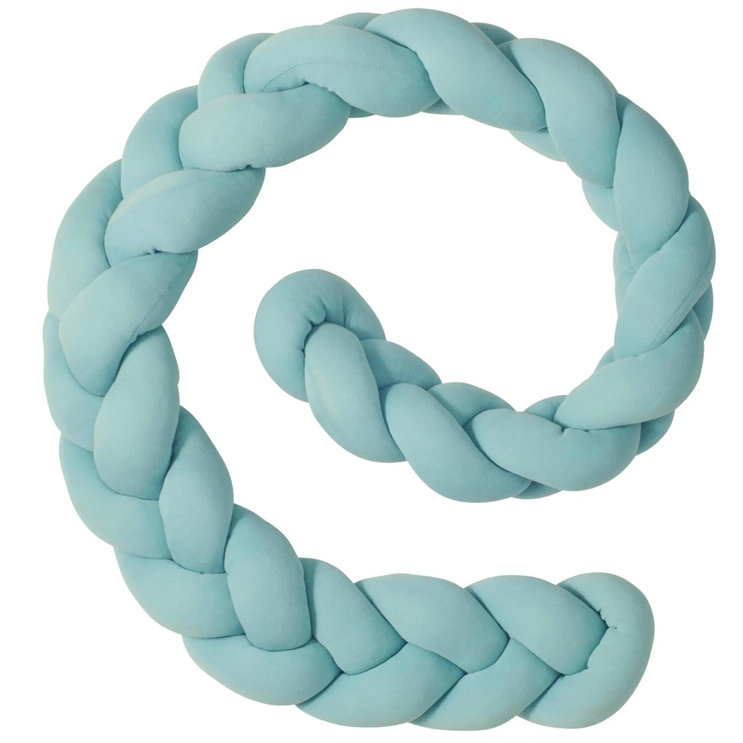 Bettschlange Geflochten Mint Jersey