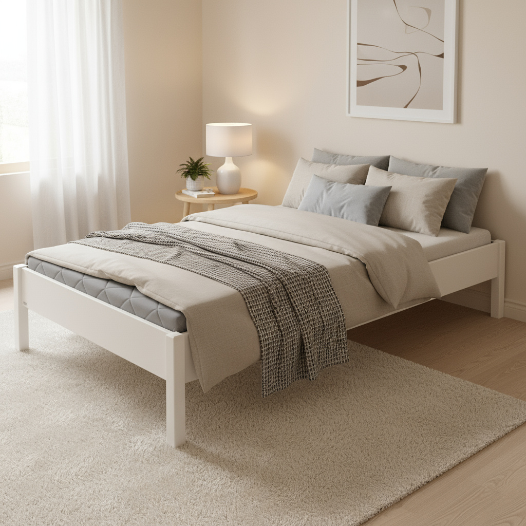 Studiobett Tiago Beige, 120 x 200 cm 3