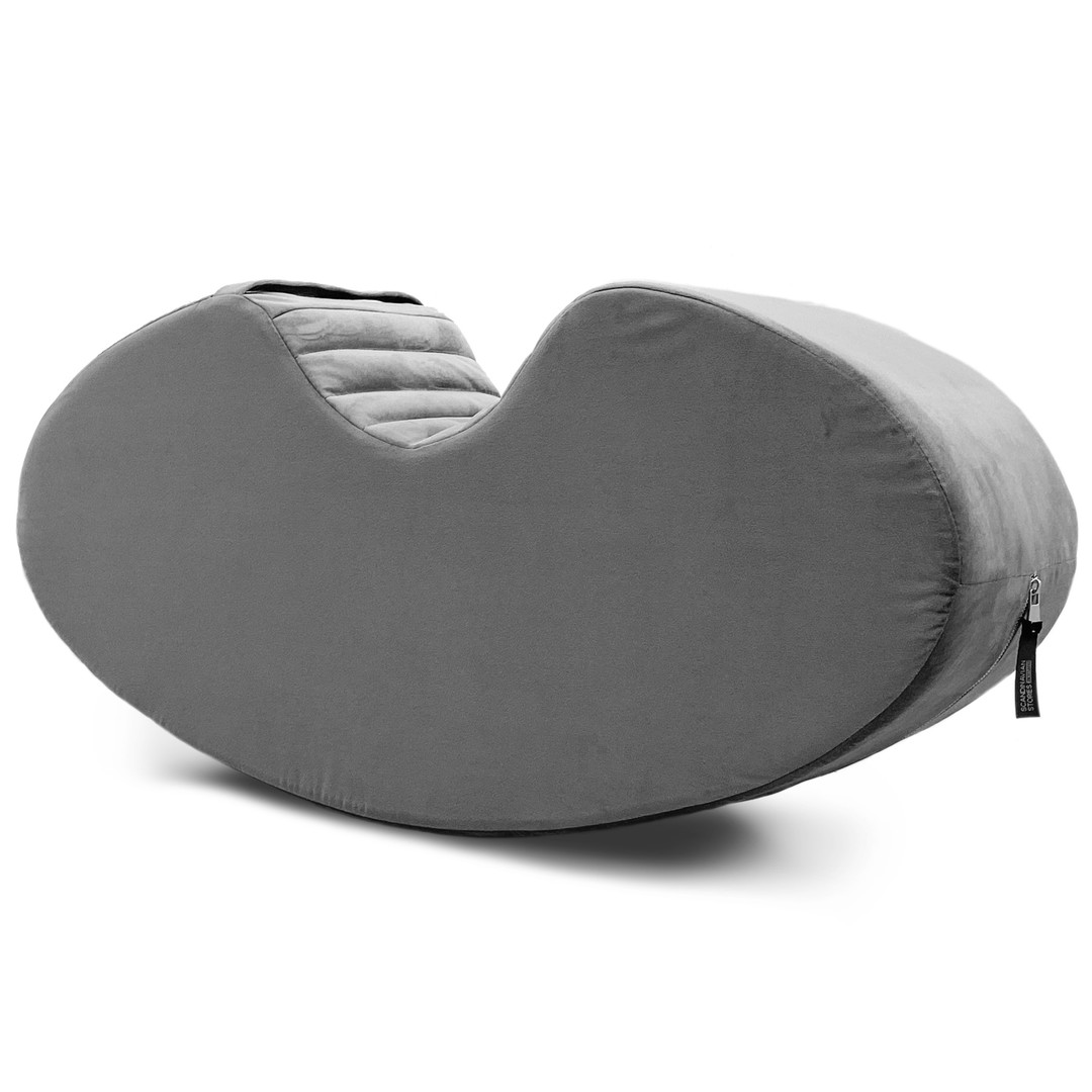 Hocker Rockon Velvet Grau