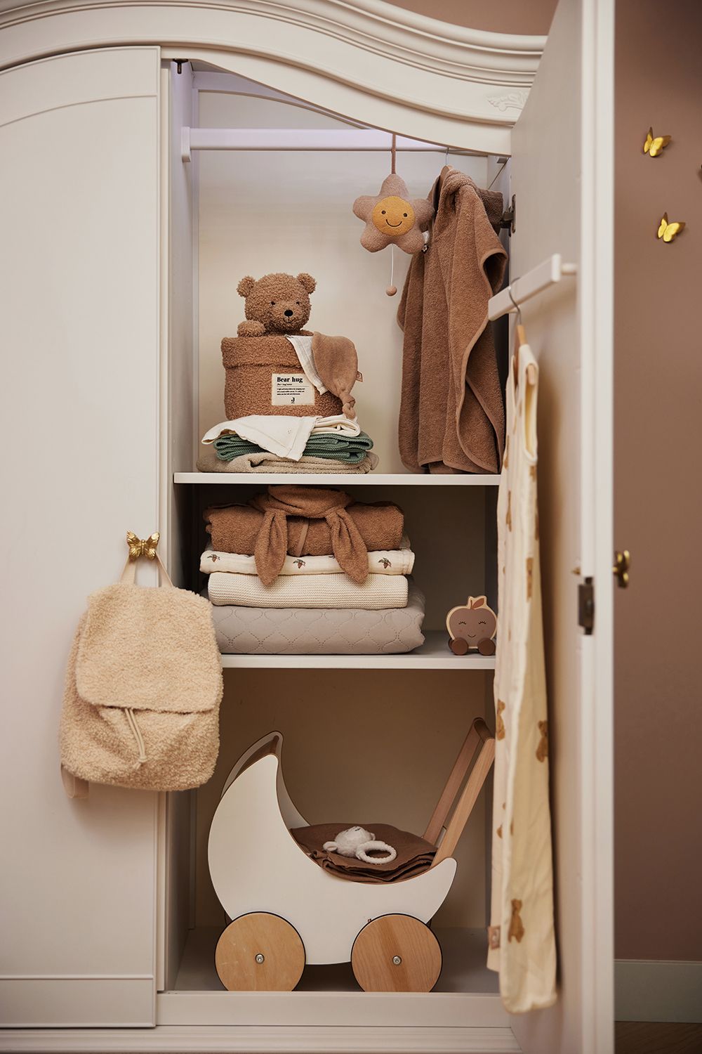 Pflegekörbchen Boucle Biscuit 4