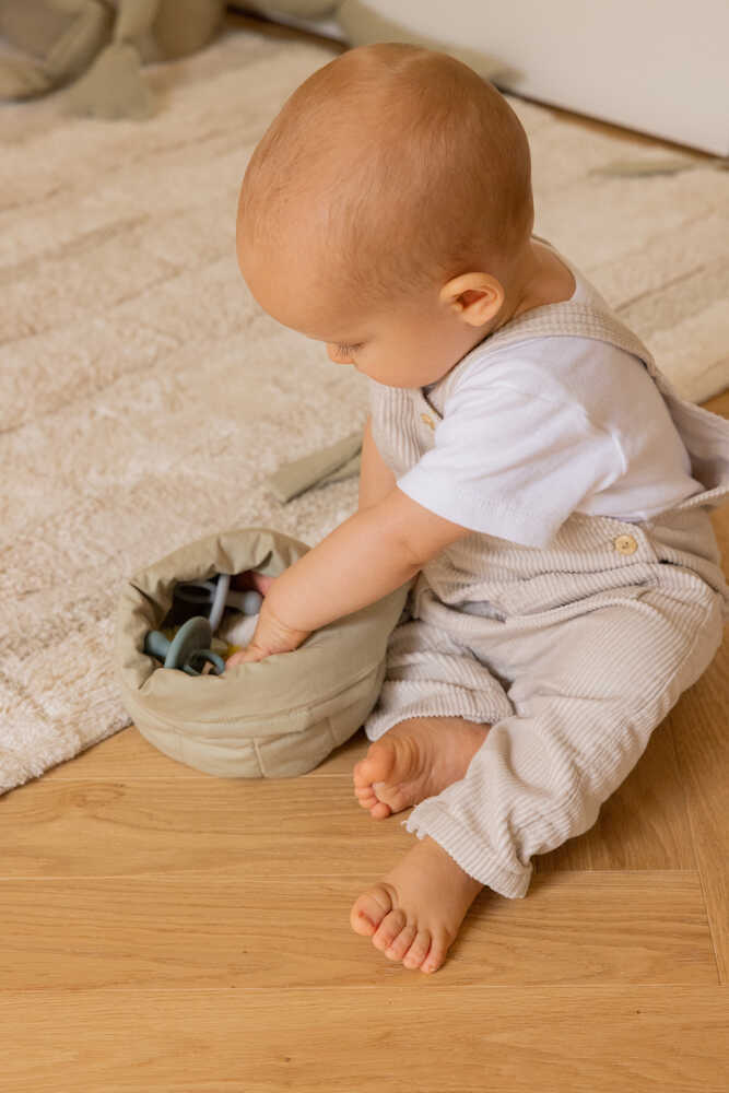 Aufbewahrungskorb Bambie Olive 2er Set 5