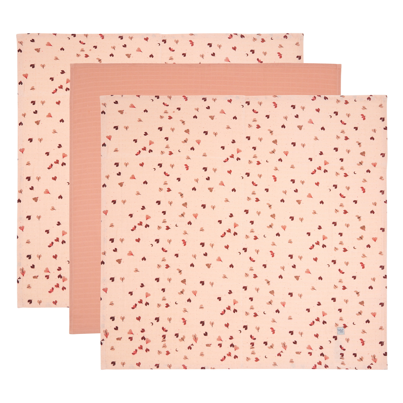 Spucktücher 3er Set Sweet Butterfly