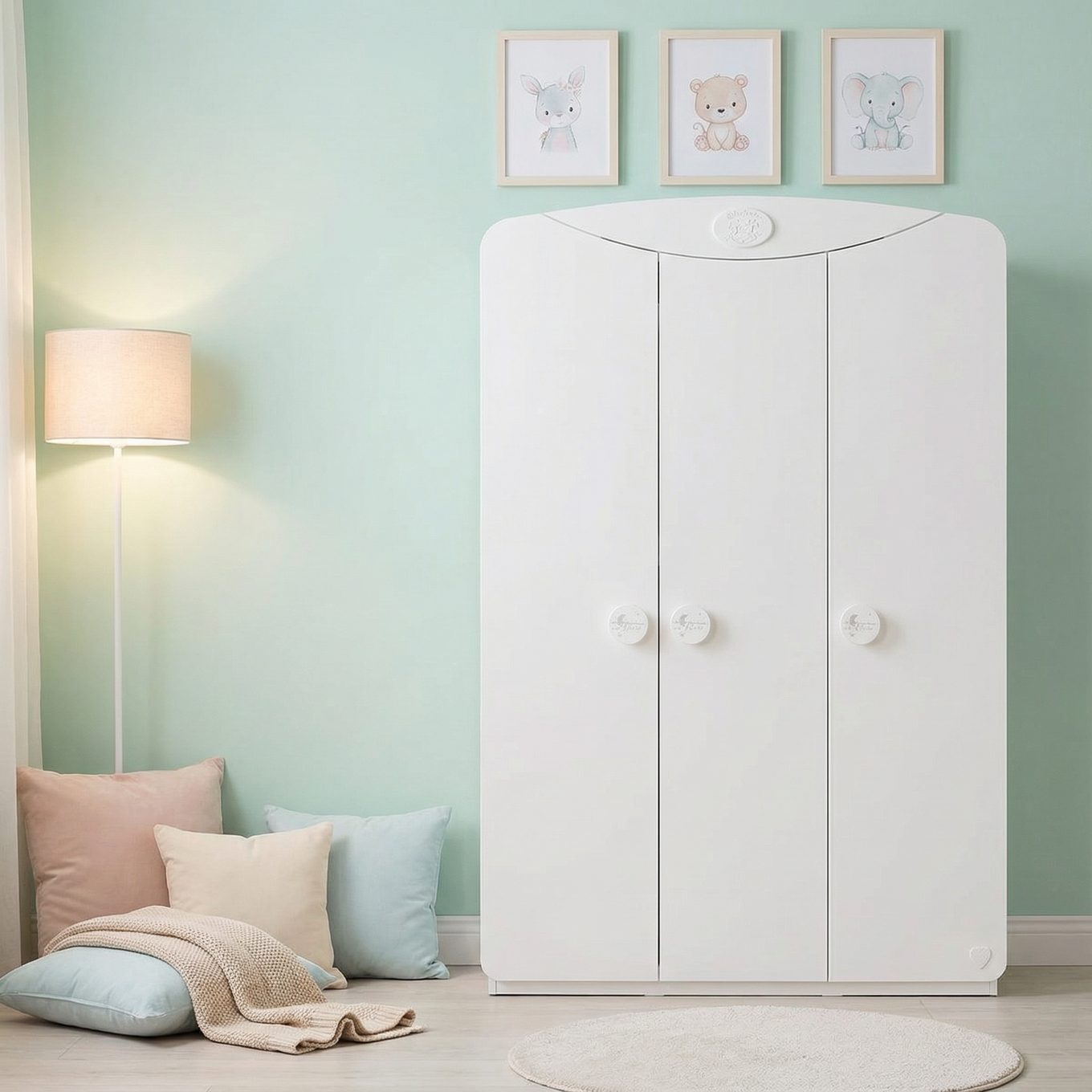 Kleiderschrank Baby Cotton 3-türig 7