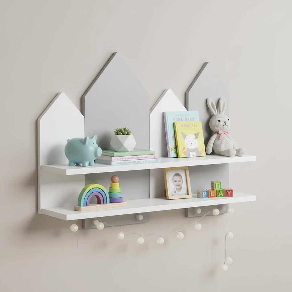 Wandregal Bird House #2