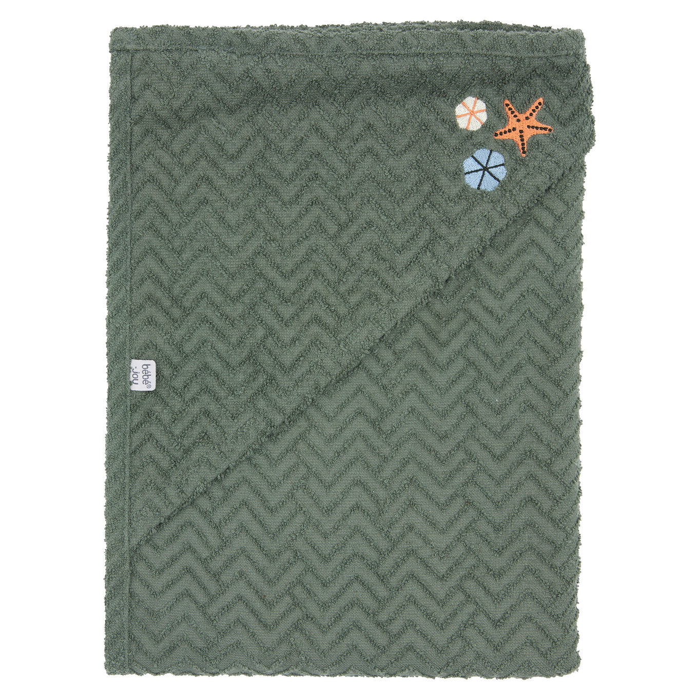 Badetuch mit Kapuze Frottée Ocean Vibes