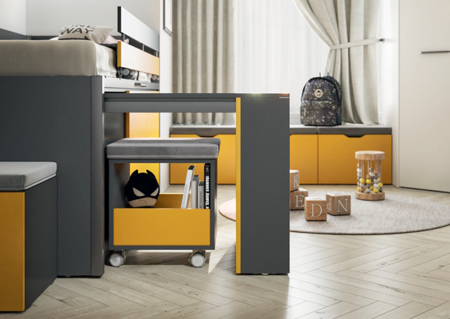 Kinderzimmer Bloom Urban Set 4