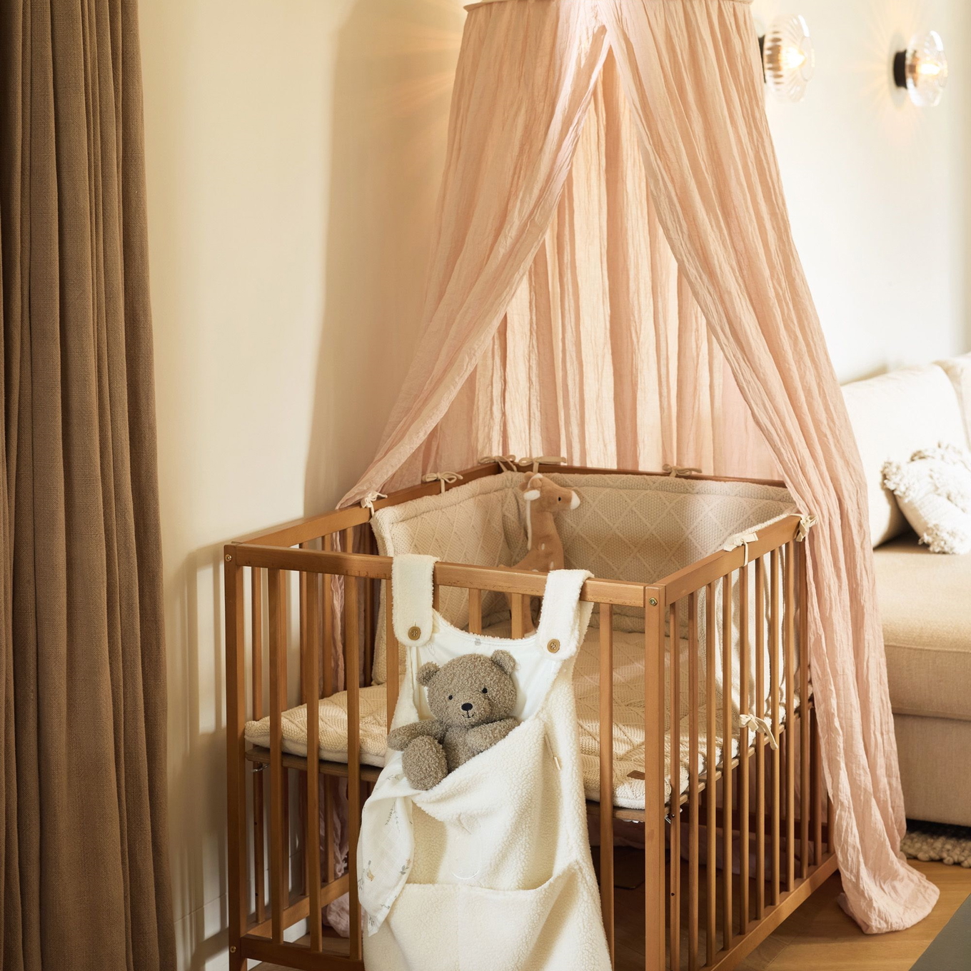 Betthimmel Vintage Wild Rose #2