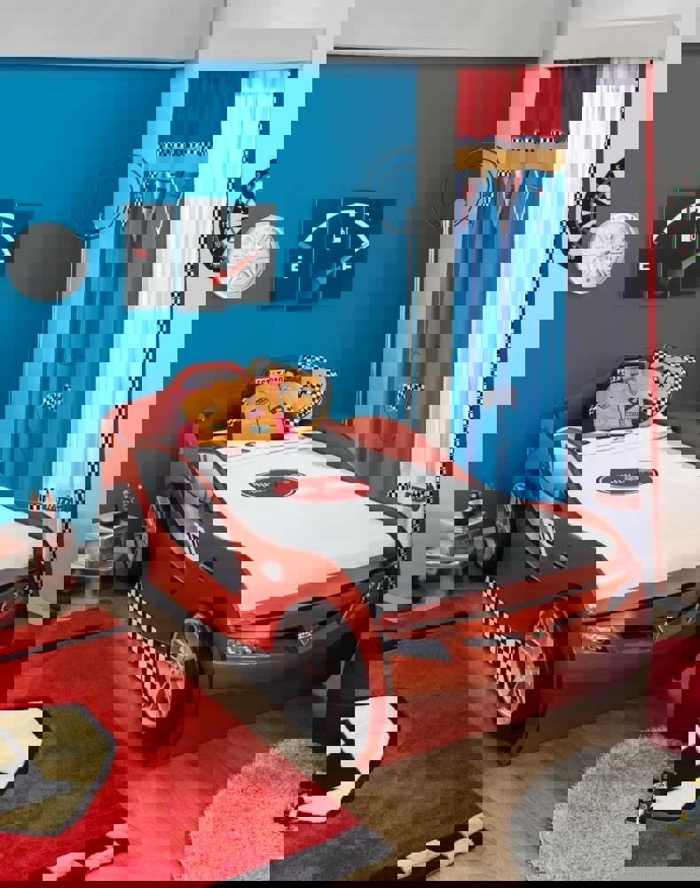 Autobett Coupe für 2  Rot 6