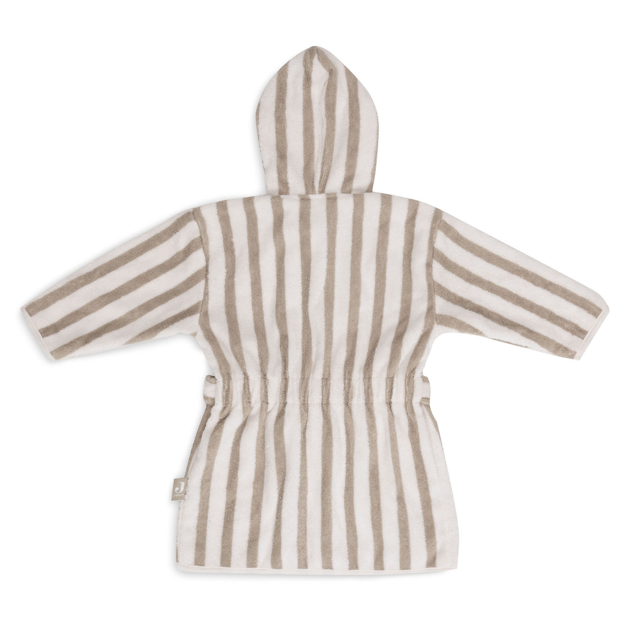 Bademantel Stripe Frottee Olive, 3-4 Jahre 4