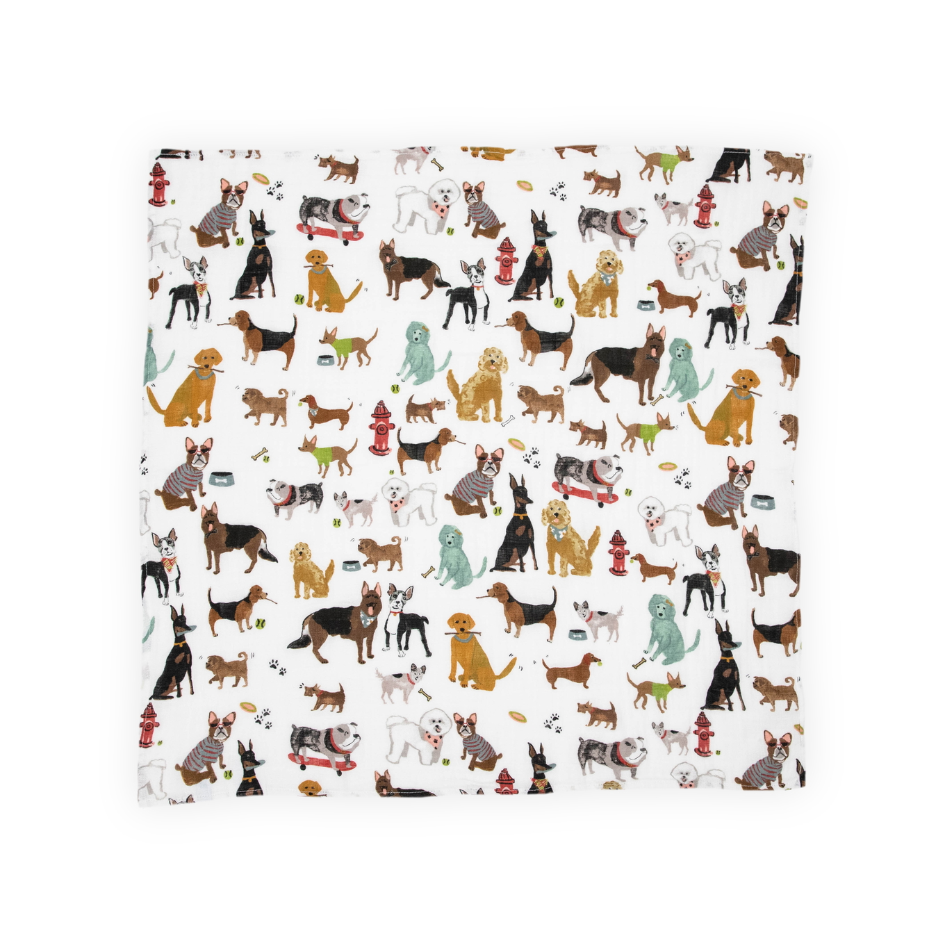 Spucktücher Woof 4er-Set 12