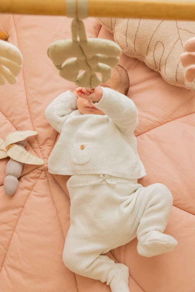 Spielbogen Spielzeug Monstera 4