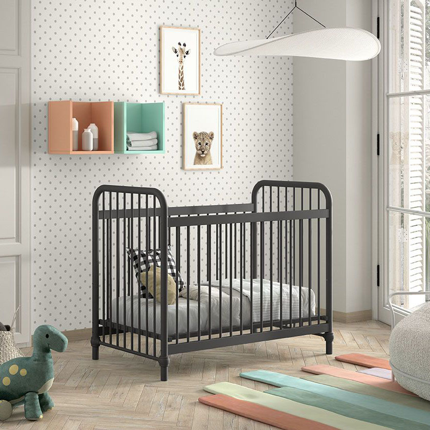 Babybett Bronxx Schwarz #2