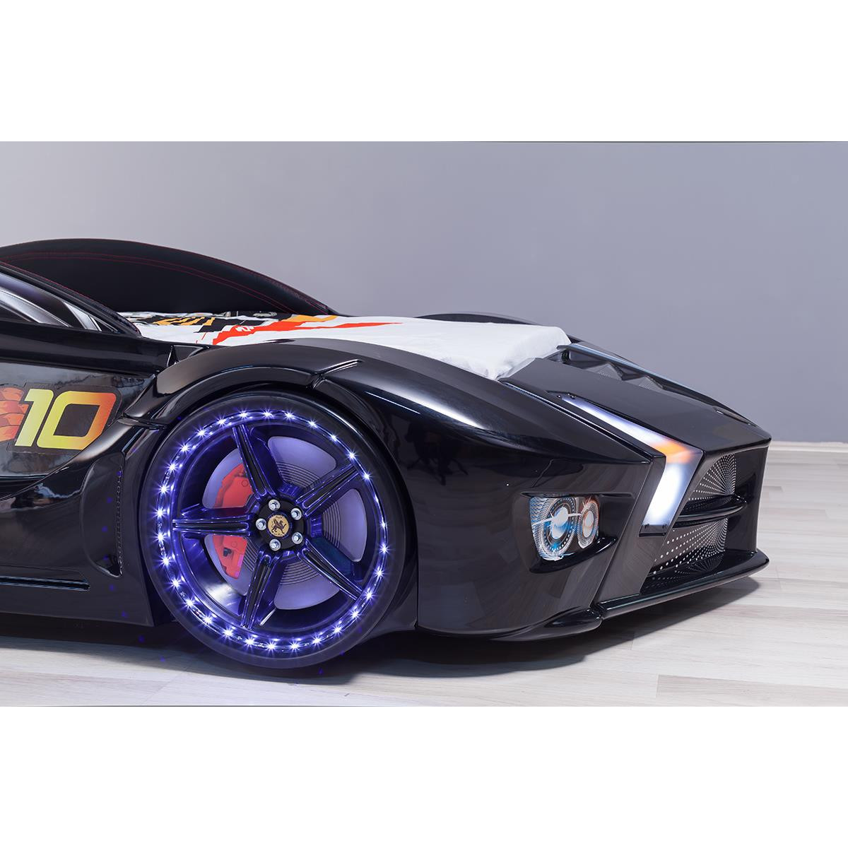 Autobett Turbo Schwarz 5