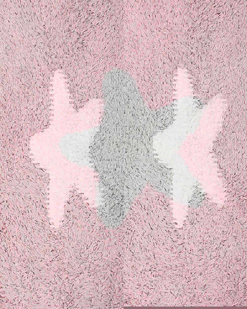 Teppich Stars Pink 3