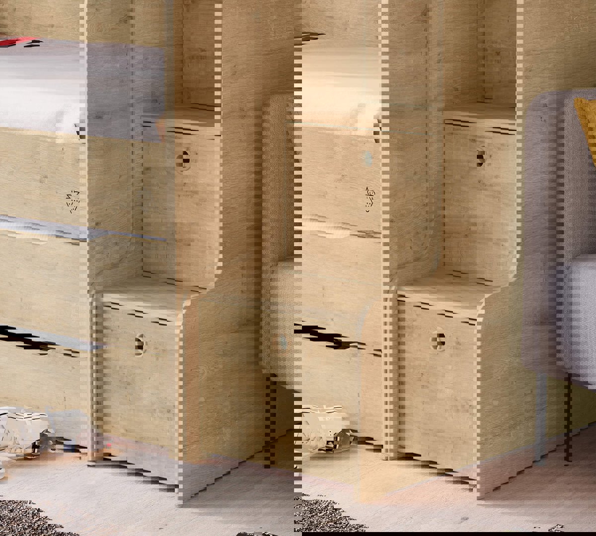 Treppe Studio Mocha für Etagenbett #2