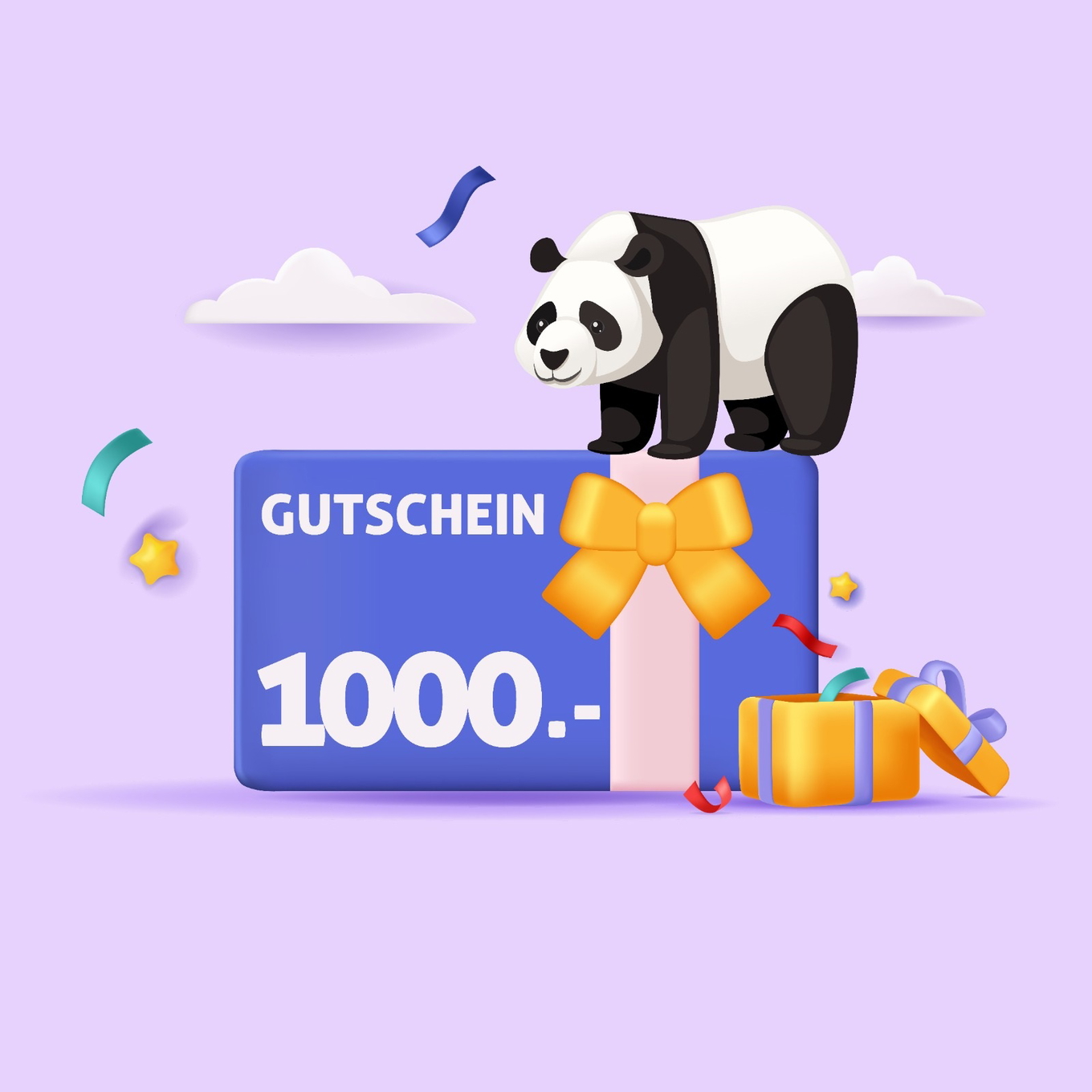 Panda Kindermöbel Gutschein 1000 CHF