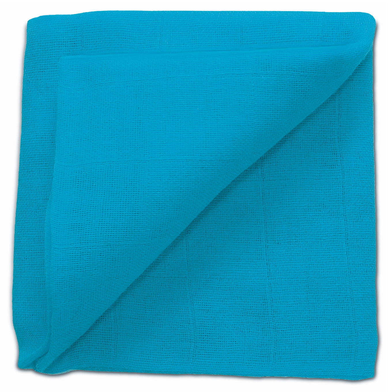 Gaze Spucktuch Uni Türkis