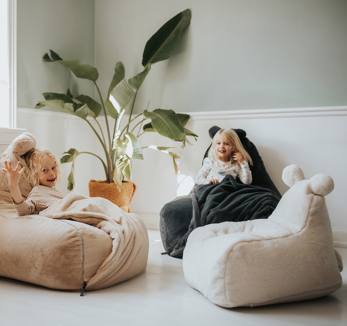 Sitzsack Teddy S Beige 3