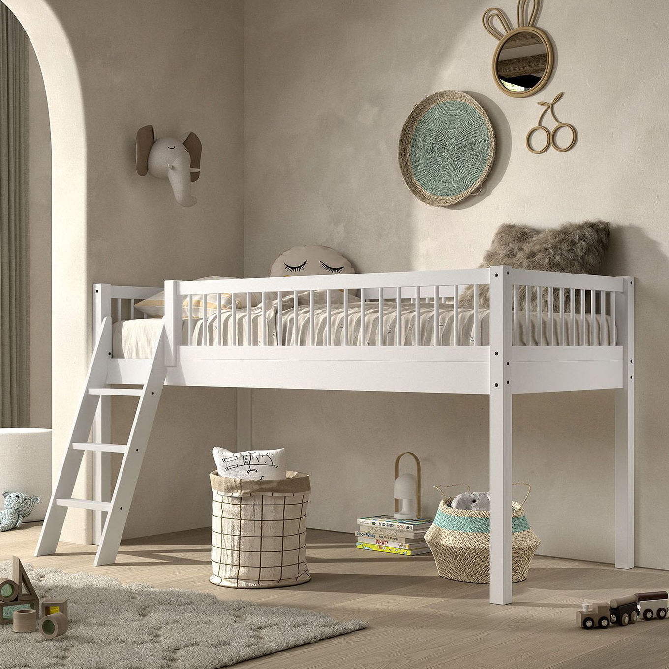 Hochbett Forrest Weiss #2