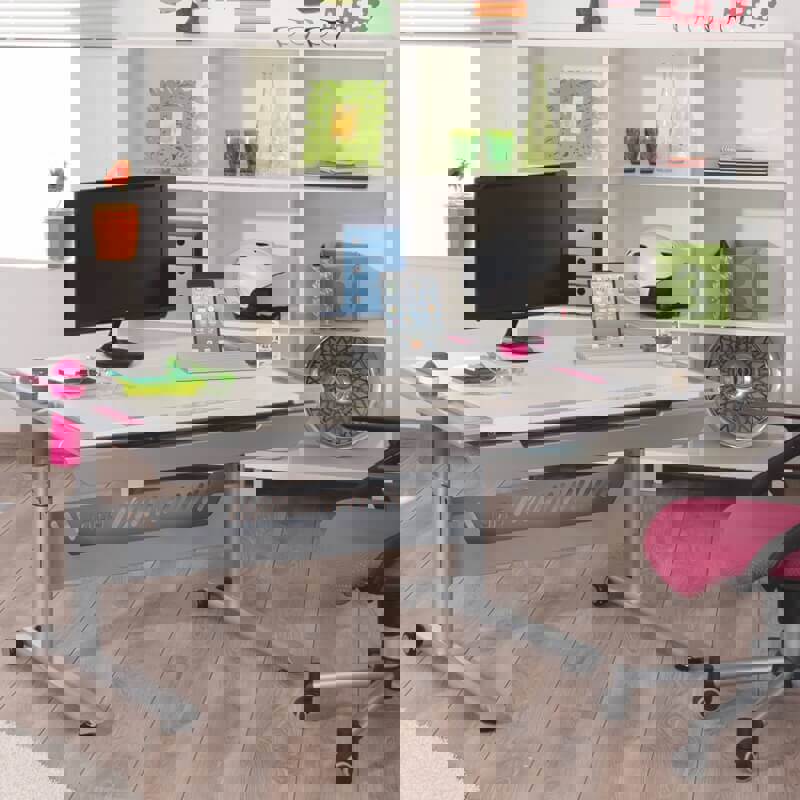 Schreibtisch Tablo Weiss Bordeaux #2