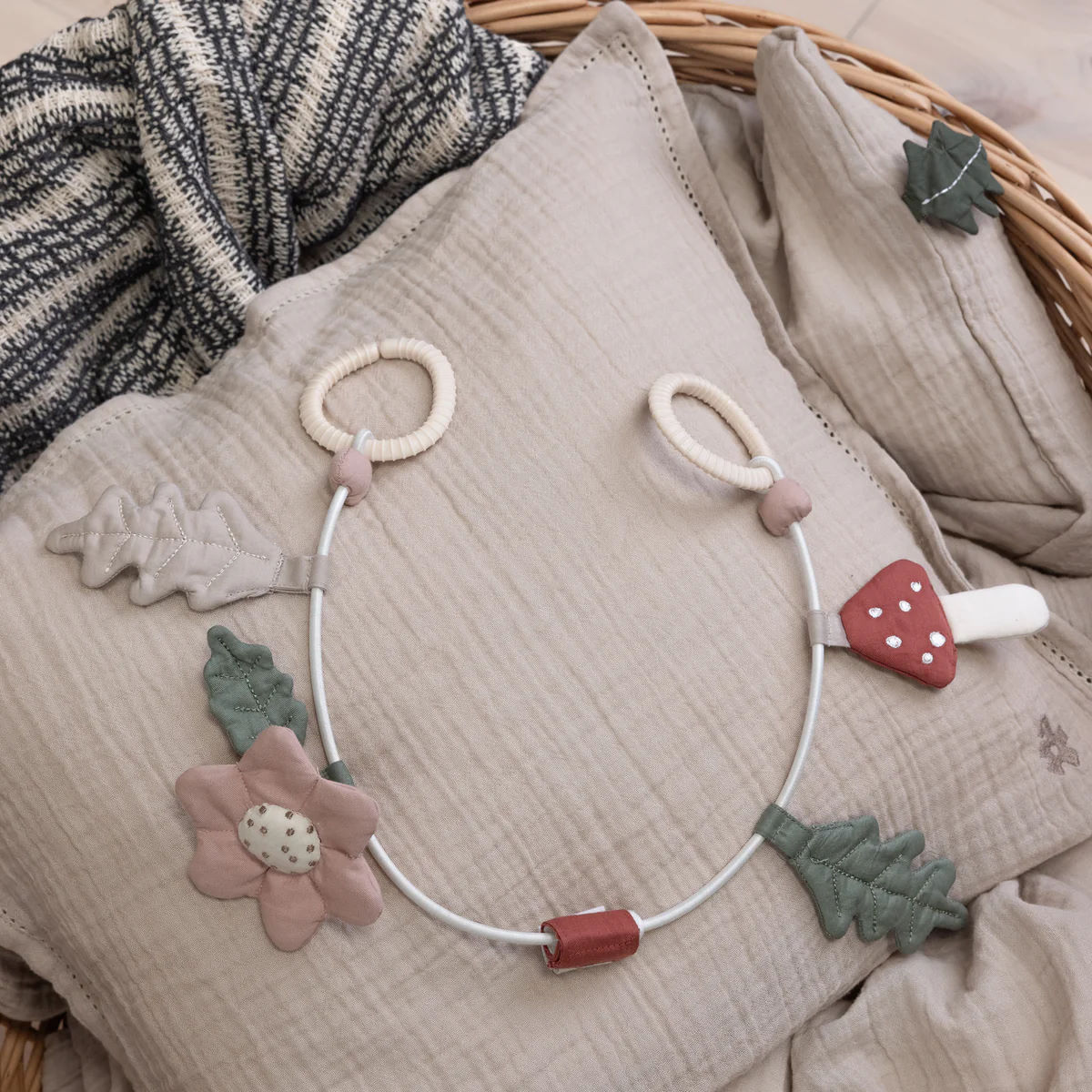 Kinderwagenkette Woodland Rot #2