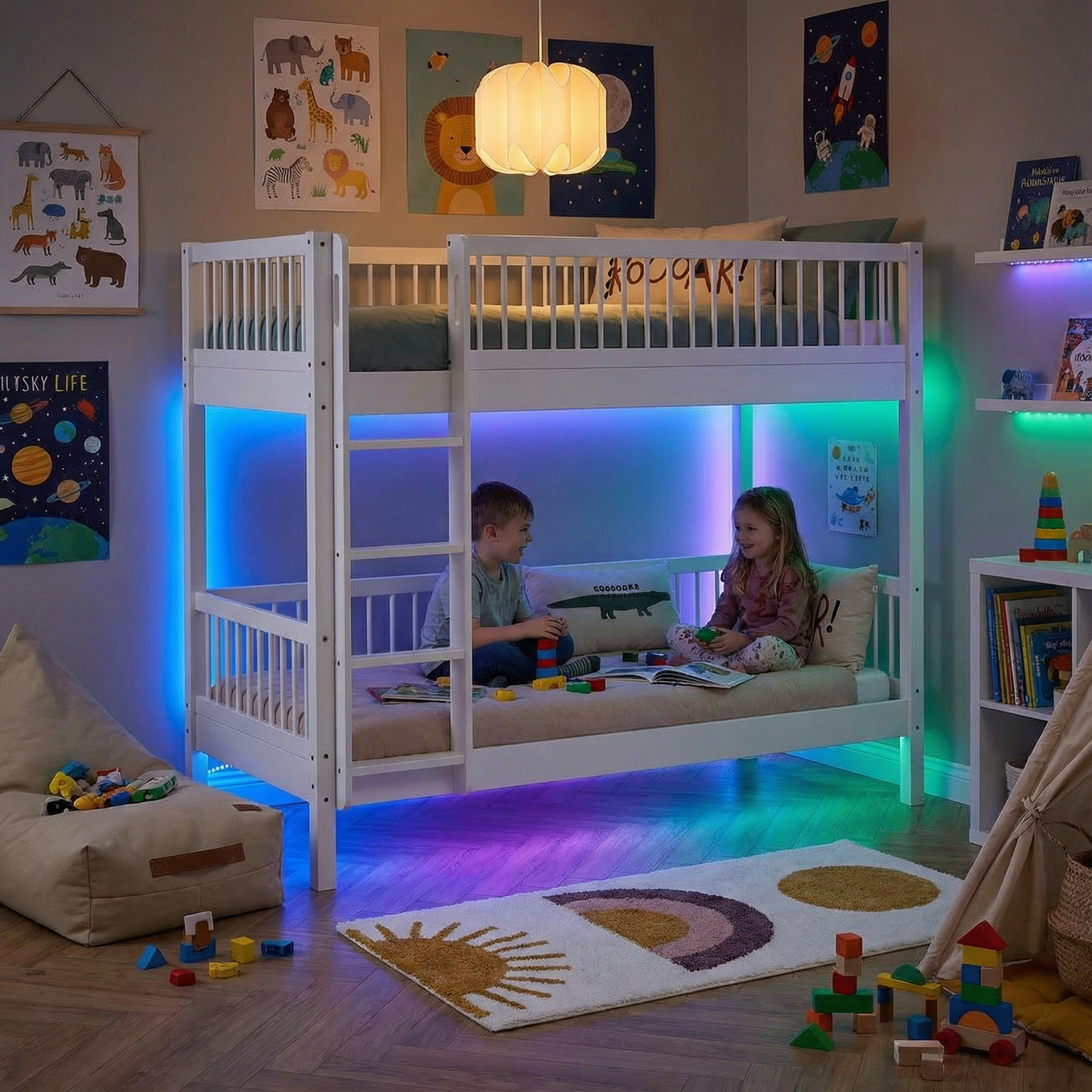 Etagenbett Forrest Weiss 5