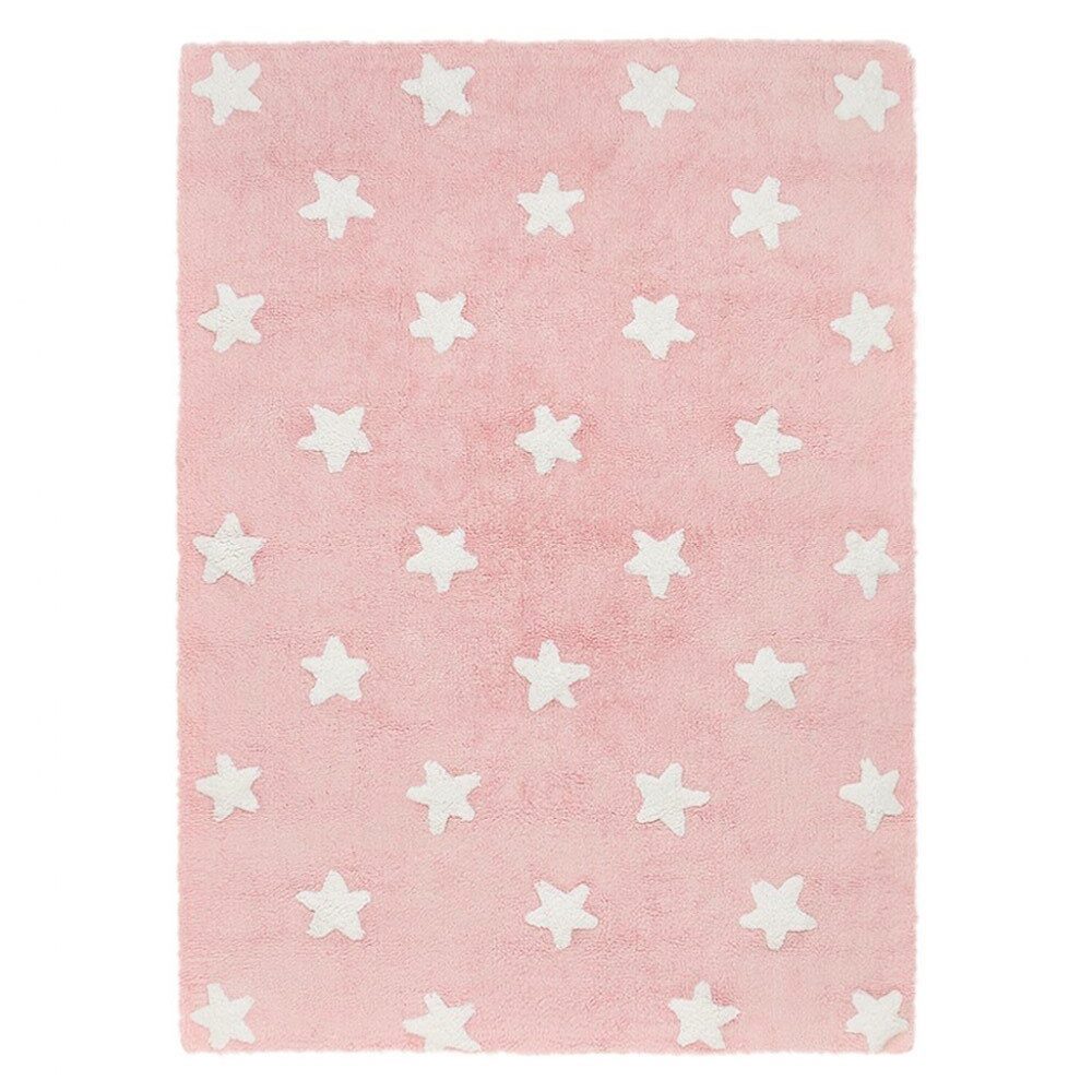 Teppich Stars Pink