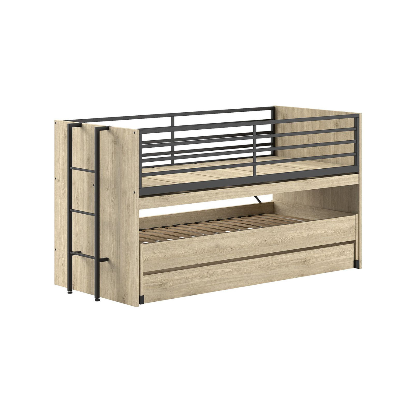 Etagenbett Sam mit viel Funktion Holz