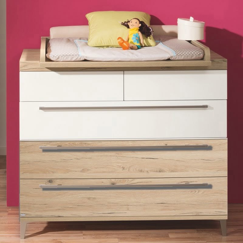 Kommode Remo Schmal Front 2x Eiche #2