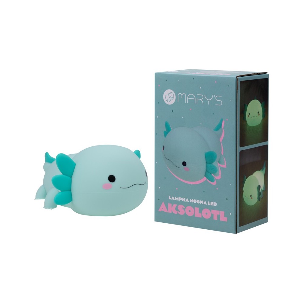 Lampe Axolotl Blau 8