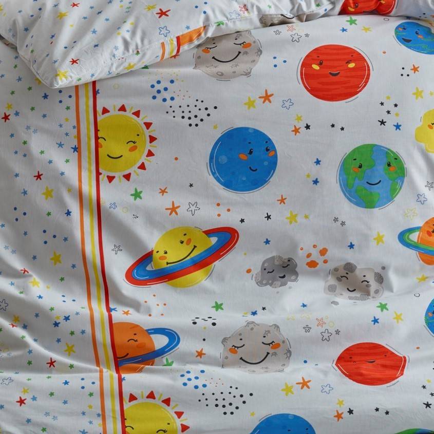 Baby Bettwäsche Planet 4
