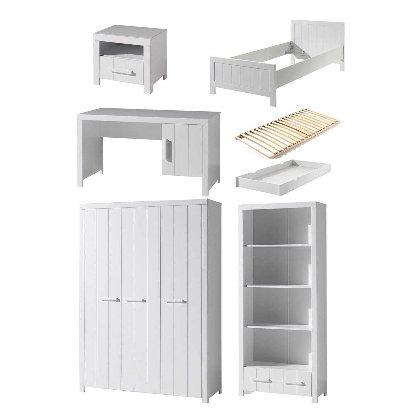 Kinderzimmer Erik 6-teilig Set