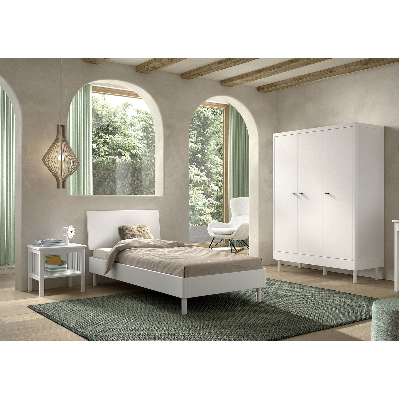 Kinderzimmer Forrest Buche 3-teilig Set C #2