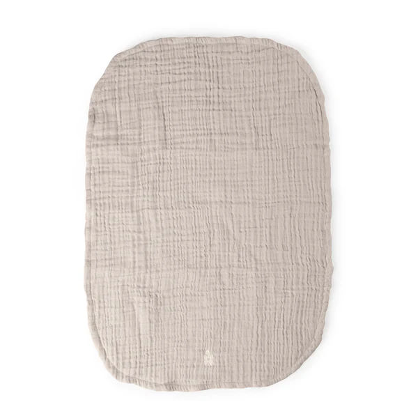 Wickelunterlage Musselin 2er Set  Beige 3