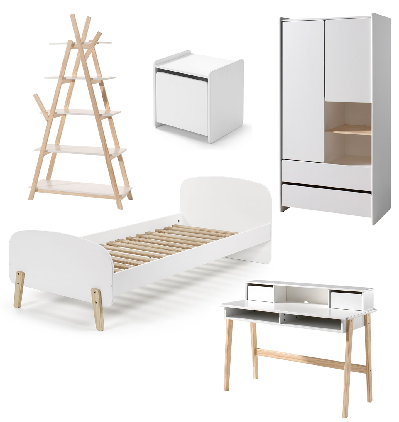 Kinderzimmer Kiddy 5-teilig Set