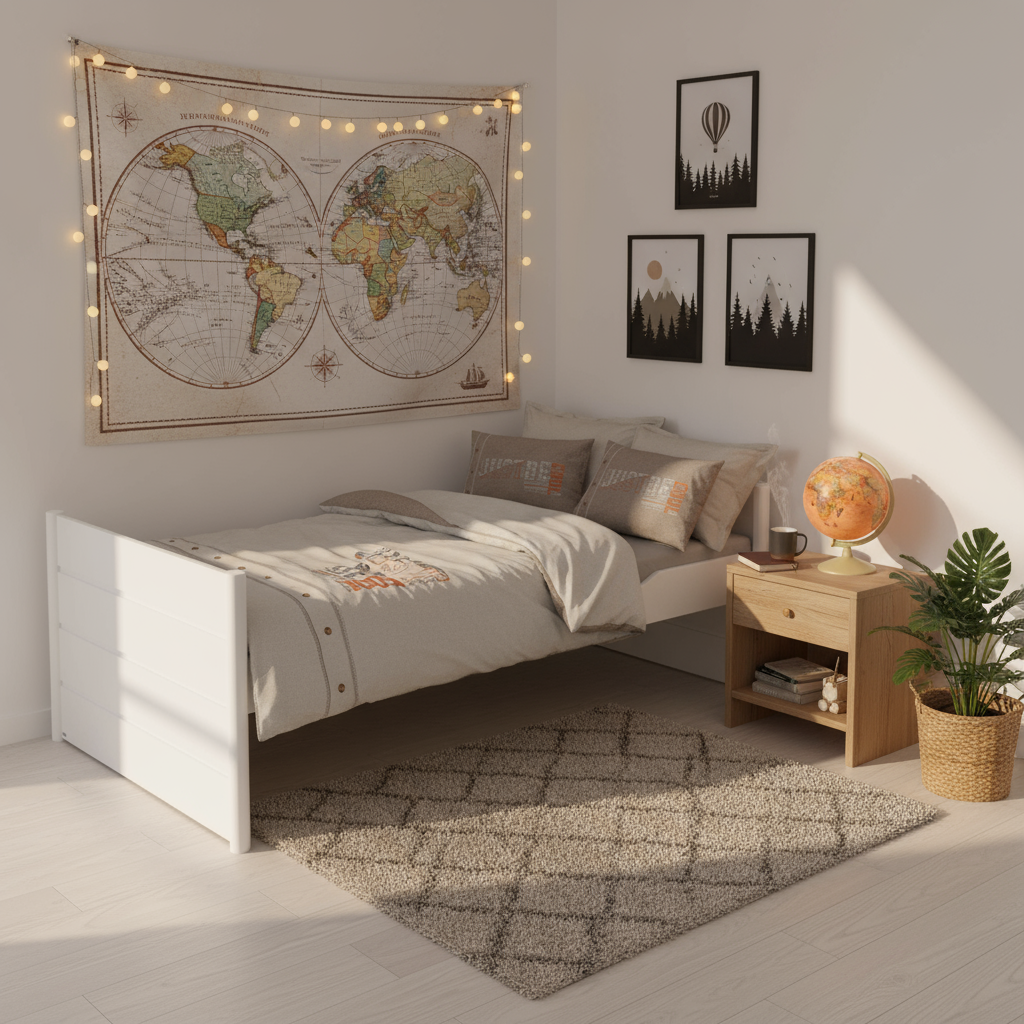 Kojenbett Ylvie II Weiss, 120 x 200 cm #2