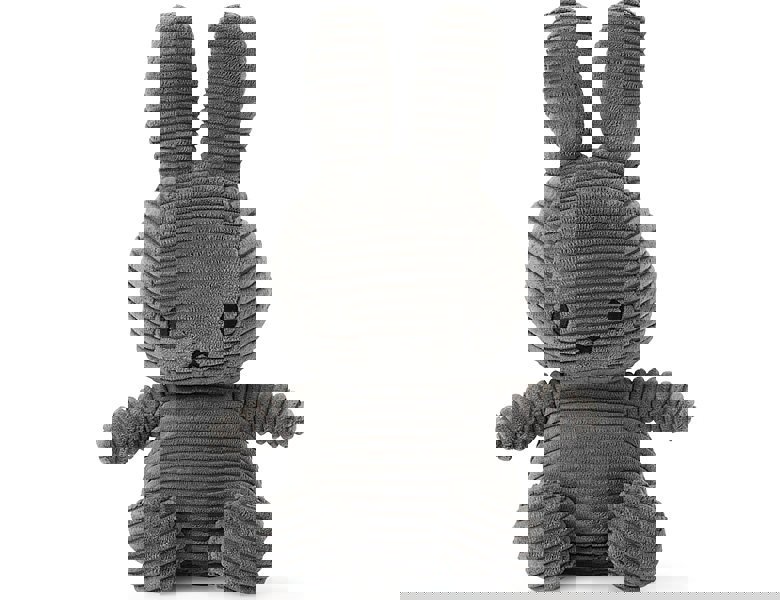 Miffy Kordsamt Grau 33cm