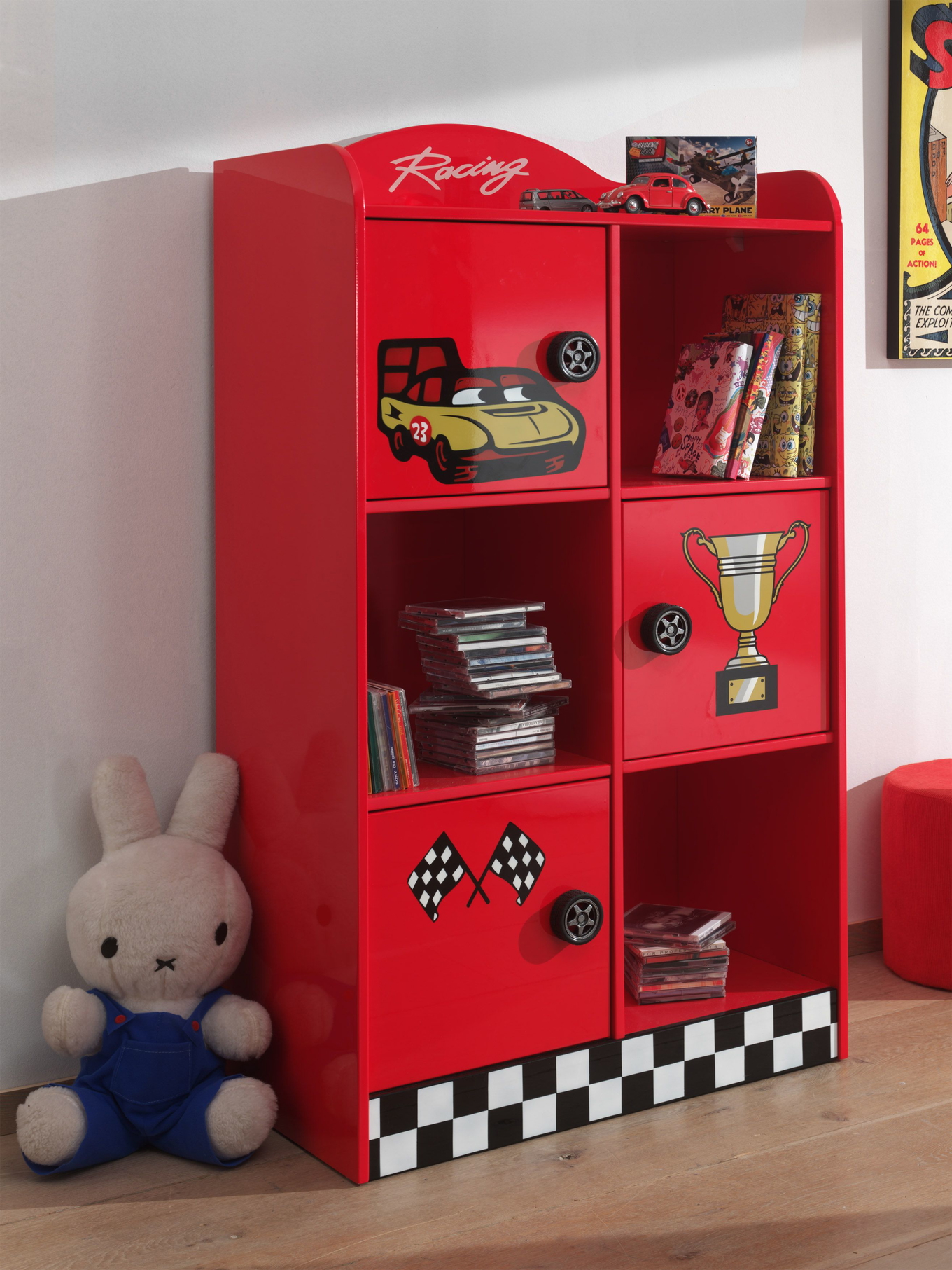Bücherregal Auto Racer 3