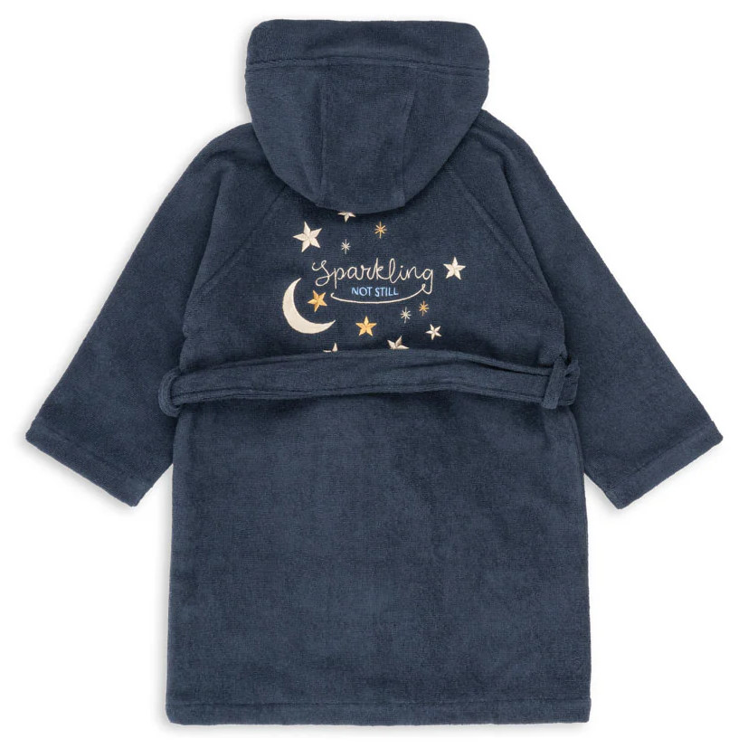 Frottee-Bademantel Blue Night 12-18 Monate #2