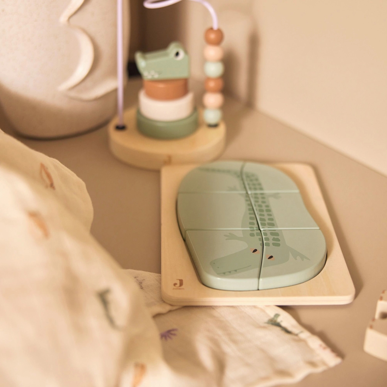 Puzzle aus Holz Krokodil #2