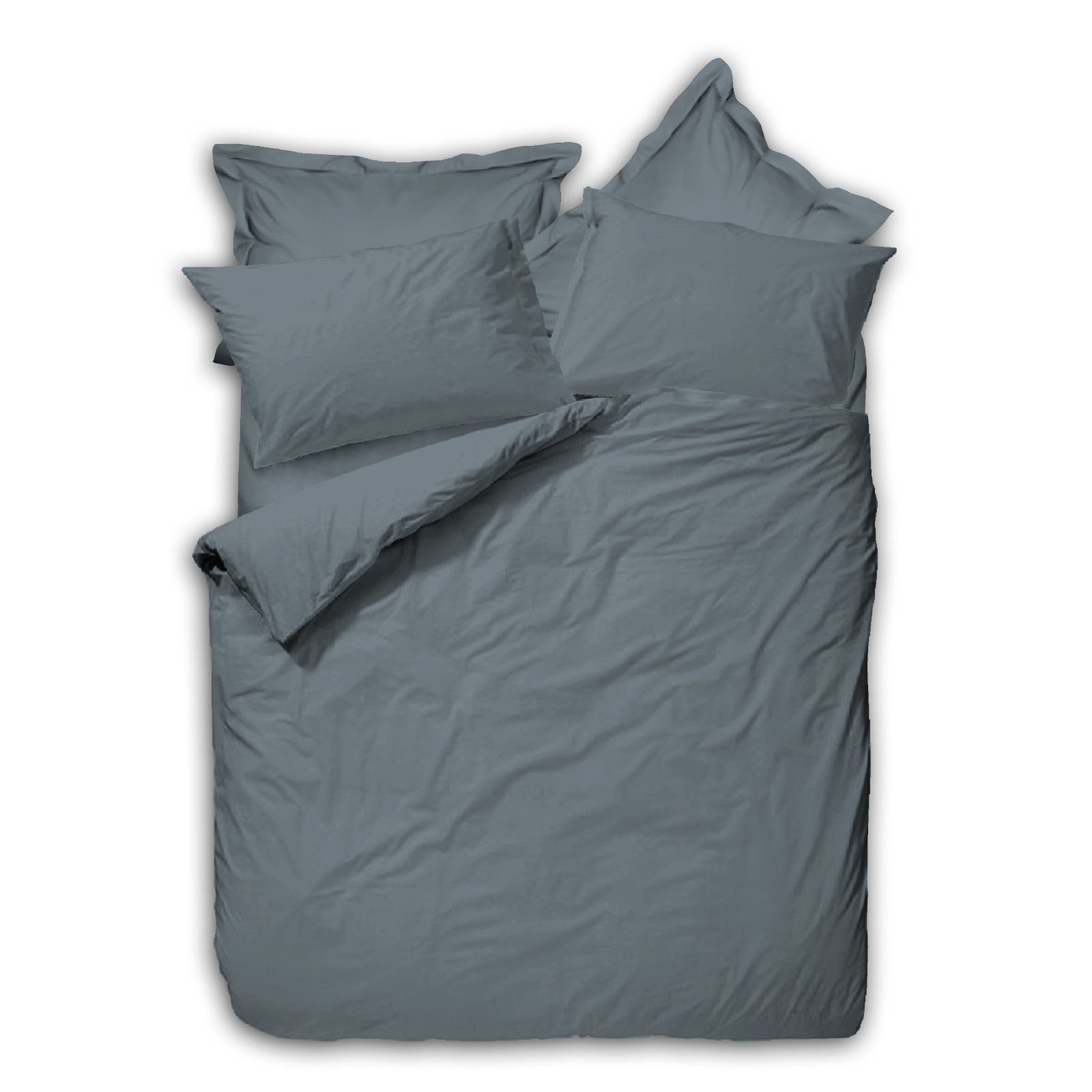 Bettwäsche Plain Anthrazit
