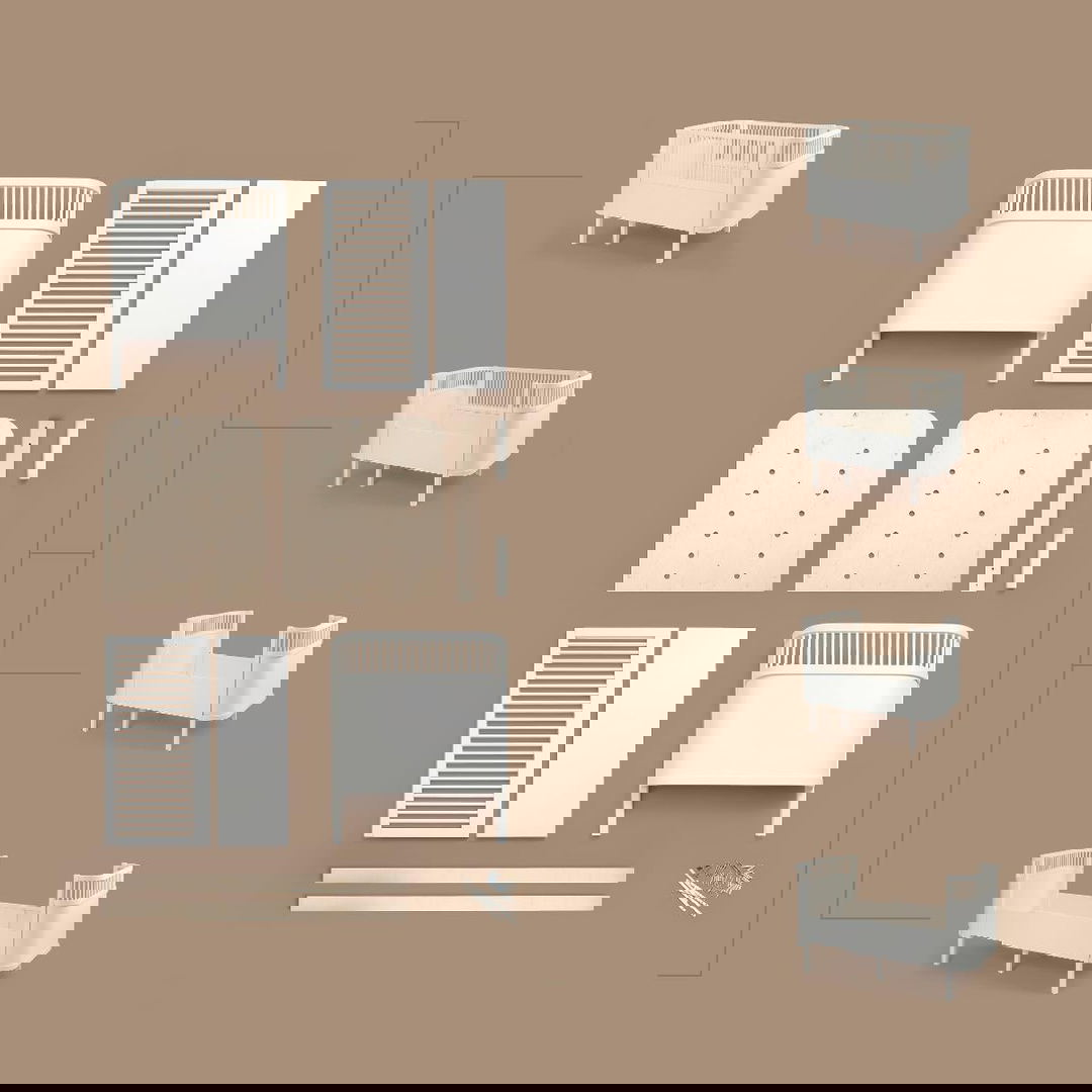 Bett Sebra Baby & Junior Meeresblau 5