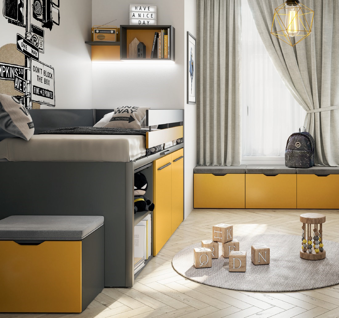 Kinderzimmer Bloom Urban Set