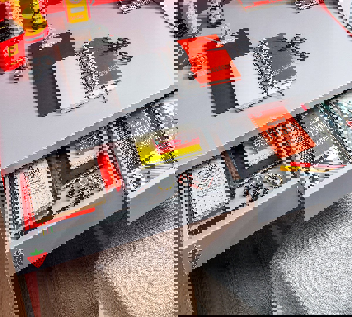 Schreibtisch Racecup mit Aufsatz 4