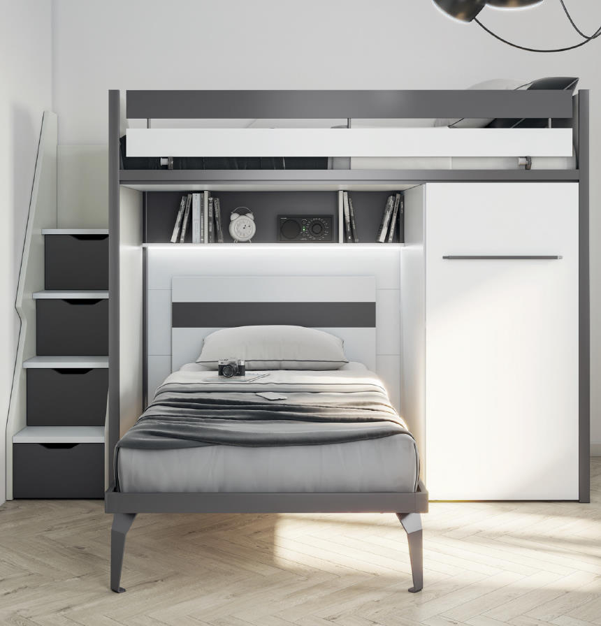 Kinderzimmer Bloom Chrome Set 5