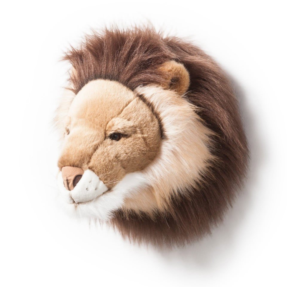 Tierkopf Löwe Cesar 3