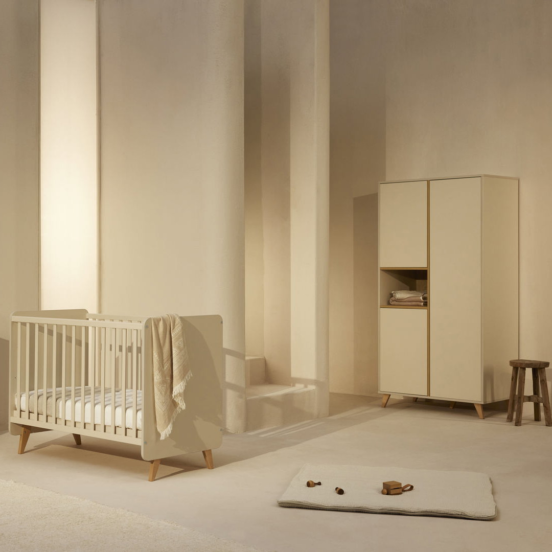 Babyzimmer Loft Set 3-teilig (2-türig) Clay 3